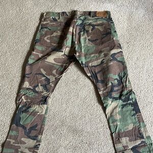 Varick Slim Straight Polo Pony Camo Jean by Ralph Lauren